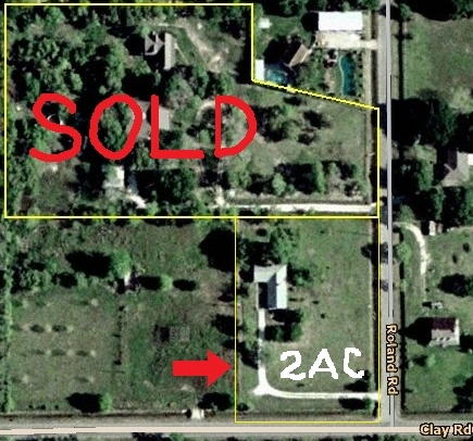 2 homes  on ~2 acres for sale in Katy, Texas. Click picture to zoom in on property.